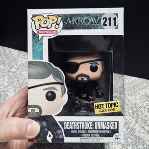 Funko Pop! Television- Arrow, Deathstroke Unmasked #211
